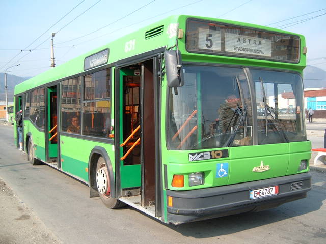 Autobuzele MAZ ale R.A.T. Braşov _B631-5:2