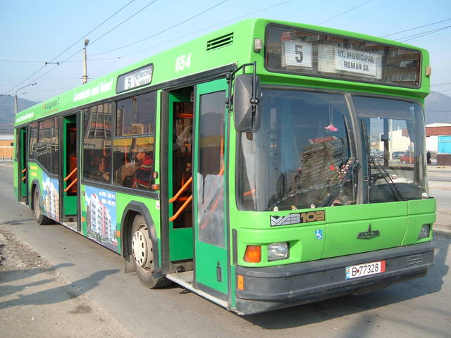 Autobuzele MAZ ale R.A.T. Braşov _B654-5:1
