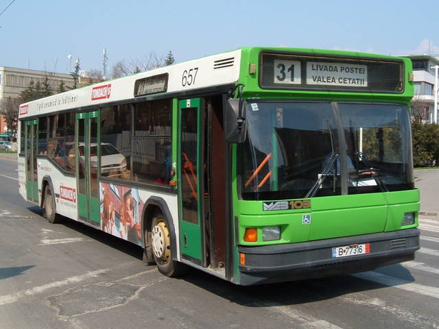 Autobuzele MAZ ale R.A.T. Braşov _B657-31:3
